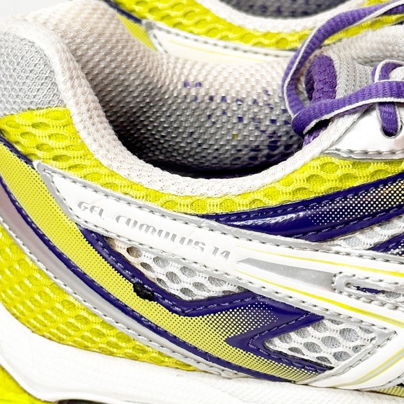 asics gel cumulus 14 purple